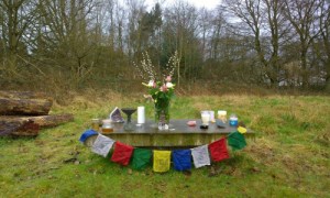 turtlelodgehealing.co.uk image: the Sweat Lodge altar